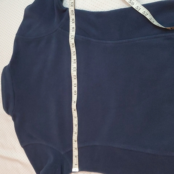 NFL for Her Blue Los Angeles Rams Quarter Zip Warm Pullover w/Gold Trim-Sz M - Picture 16 of 17